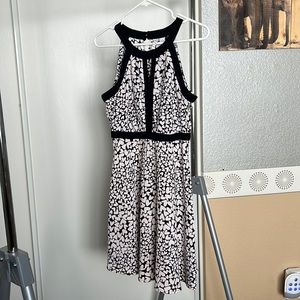 Black & Light Pink Heart Dress